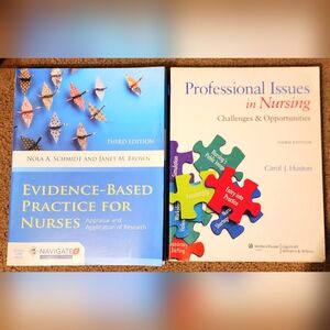 Evidence-Based Practice for Nurses & Professional Issues In Nursing NURSES BOOKS